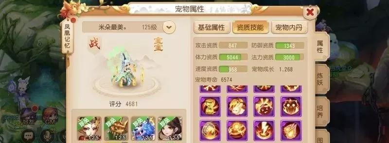 《梦幻西游3051攻略技能大全》（掌握最强技能，成就顶级玩家）