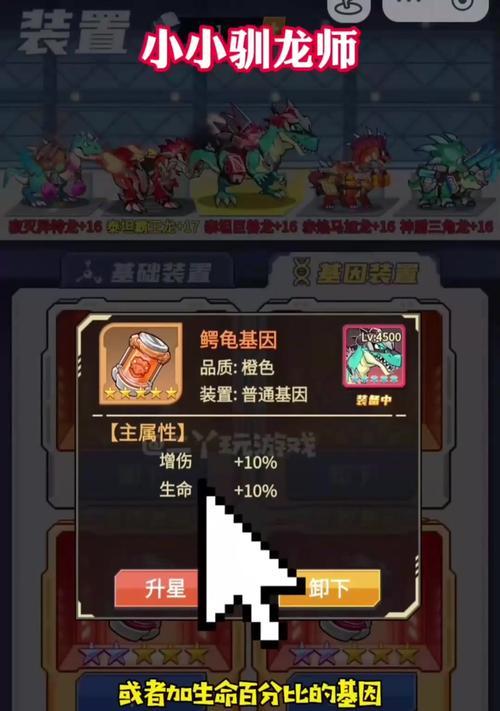 征服龙之旅（揭秘游戏中的关键技巧与策略，助你成为顶尖驯龙师！）